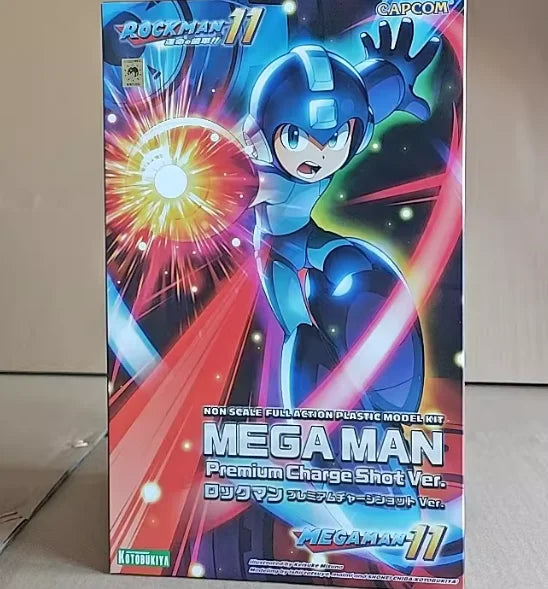 Genuine Kotobukiya Rockman Black Zero Anime Action Figure Pvc 1/12 Genuine Collectible Model Assembly Ornaments Gifts in stock