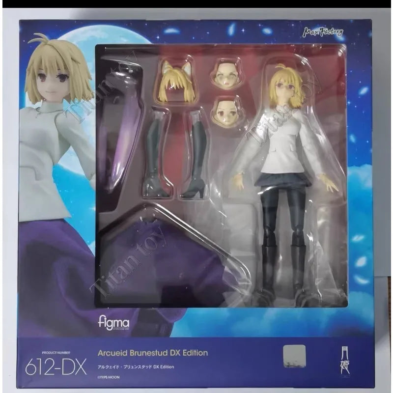 In Stock Figma 612 Dx Arcueid Brunestud Articulated Collectible Figure Fate Extra Game Max Factory Berserker Model Decor
