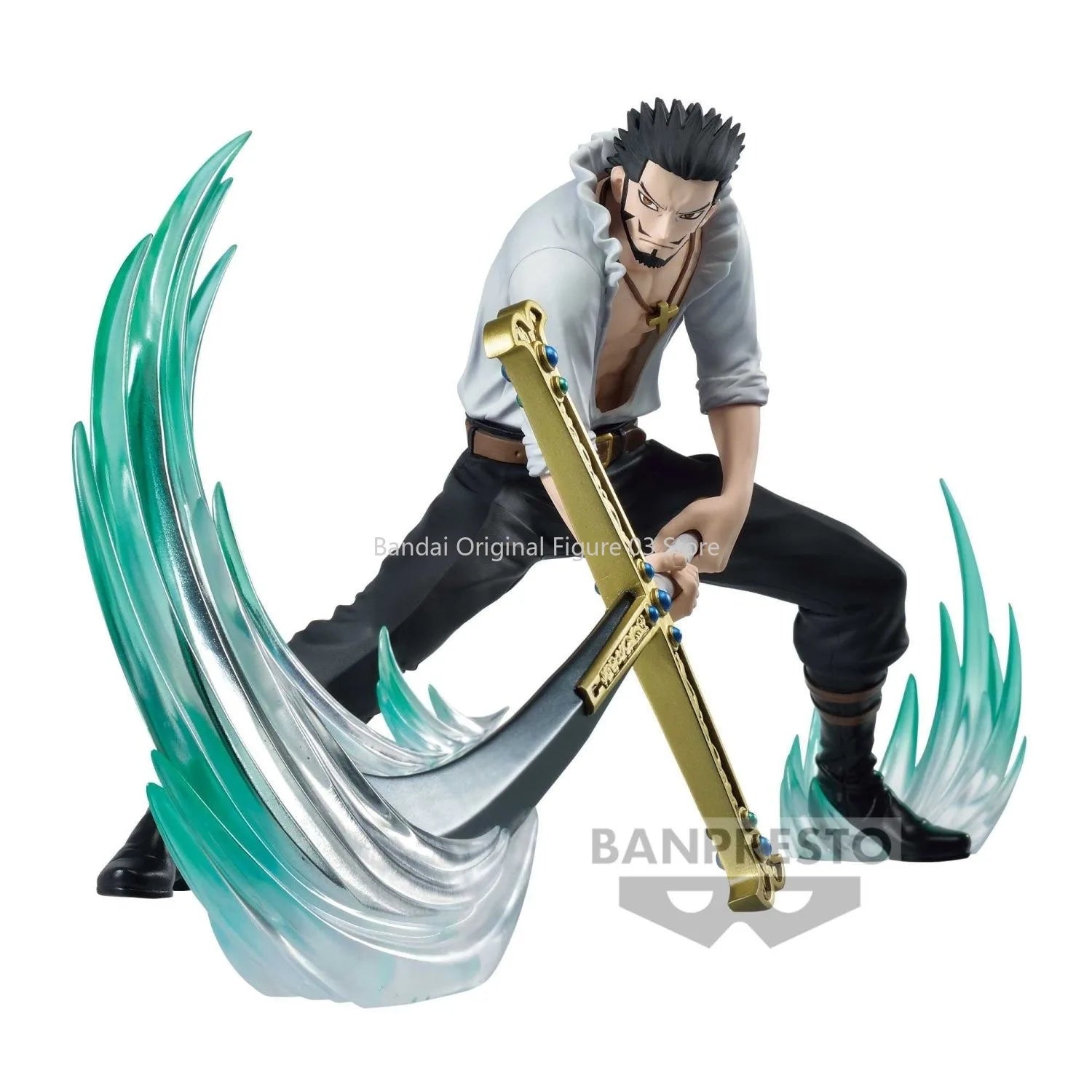 In Stock Bandai BANPRESTO DXF SPECIAL One Piece Dracule Mihawk Anime Action Figure Toy Gift Model Collection Hobby