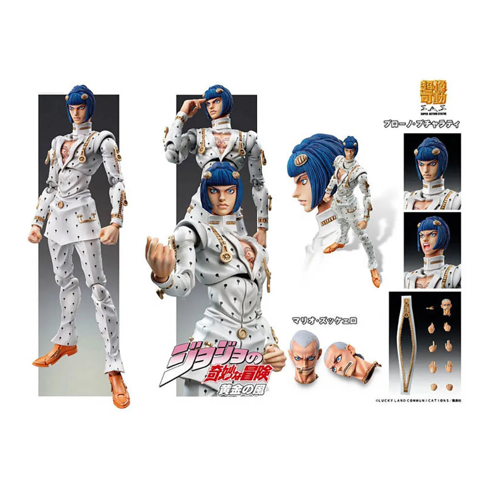 Anime Figures All Types Medicos Original Super Action Statue Jojo's Bizarre Adventure Season 1-8 Anime Model  Action Anime Toys