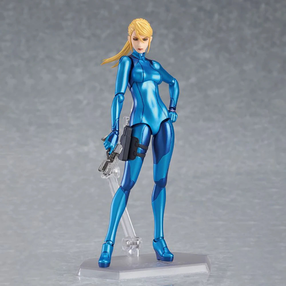 100% Original Good Smile Company Figma #306 Metroid: Other M Samus Aran Anime Figure Action Figure Model Decoration Collection
