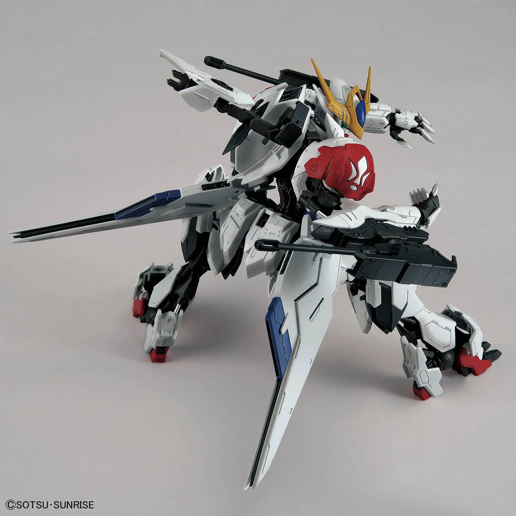 BANDAI MG 1/100 Mobile Suit Gundam: Iron-Blooded Orphans Gundam Barbatos Lupus Rex Anime Action Figures Assembly Model Toy