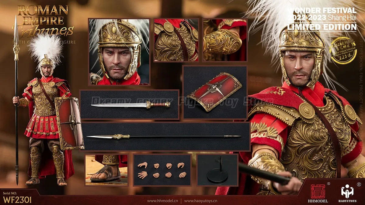 【In Stock】HHMODEL HAOYUTOYS WF2301 ROMAN EMPIRE Tribunes LIMITED EDITION 1/6 Action Figure