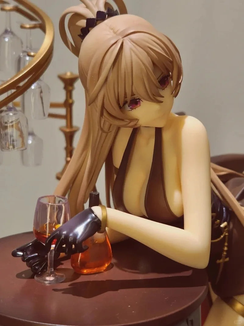 In Stock Original Wings Inc 1/7 Mnf Jean Bart Figure Azur Lane Anime Figures Dress Ver Girl Statue Cartoon Model Desktop