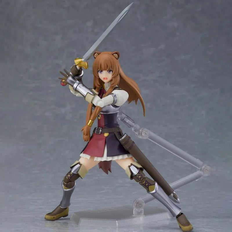 In Stock MAX Factory Original FIGMA The Record of the Shield Hero Raphtalia Action Figure Model Gift for Kid Foam Box Packaging