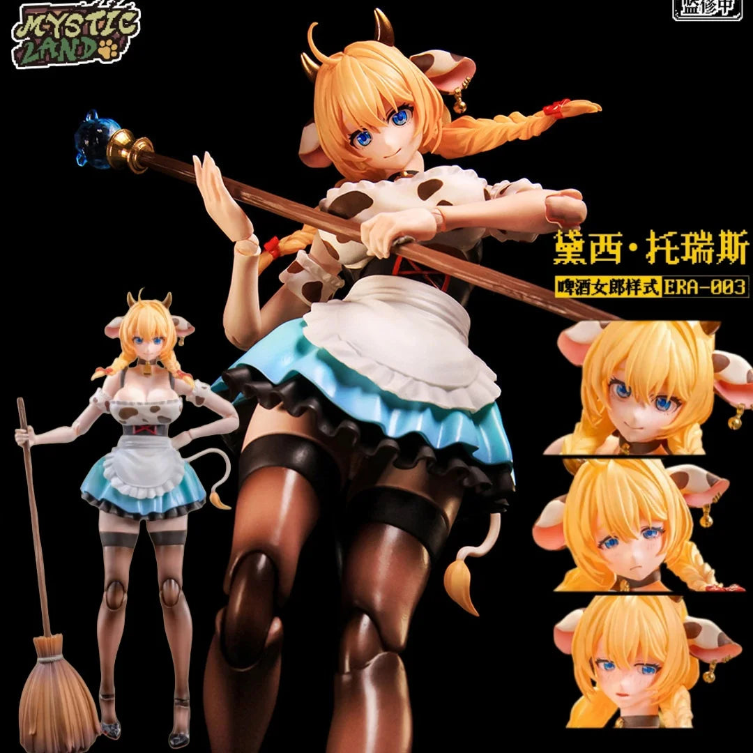 in stock LADoTOYS Articulated Finished Figure Mystic Land One Twelfth Scale Daisy Cow Beer Girl Collectible Anime For Collection