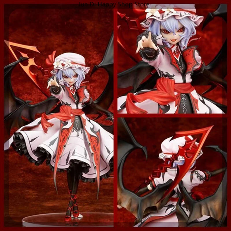 22cm Touhou Project Flandre Scarlet Madness State Game Girl Figure Model Statue Boys Collection Desktop Decoration Ornament Toys