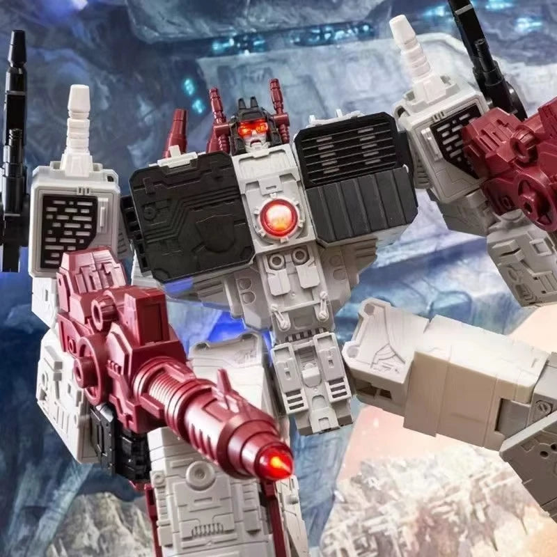 Stock 45cm Siyang Culture Transformers Metroplex Vladivostok Defense Fortress Action Figures Assemble Collection Model Toy Gifts
