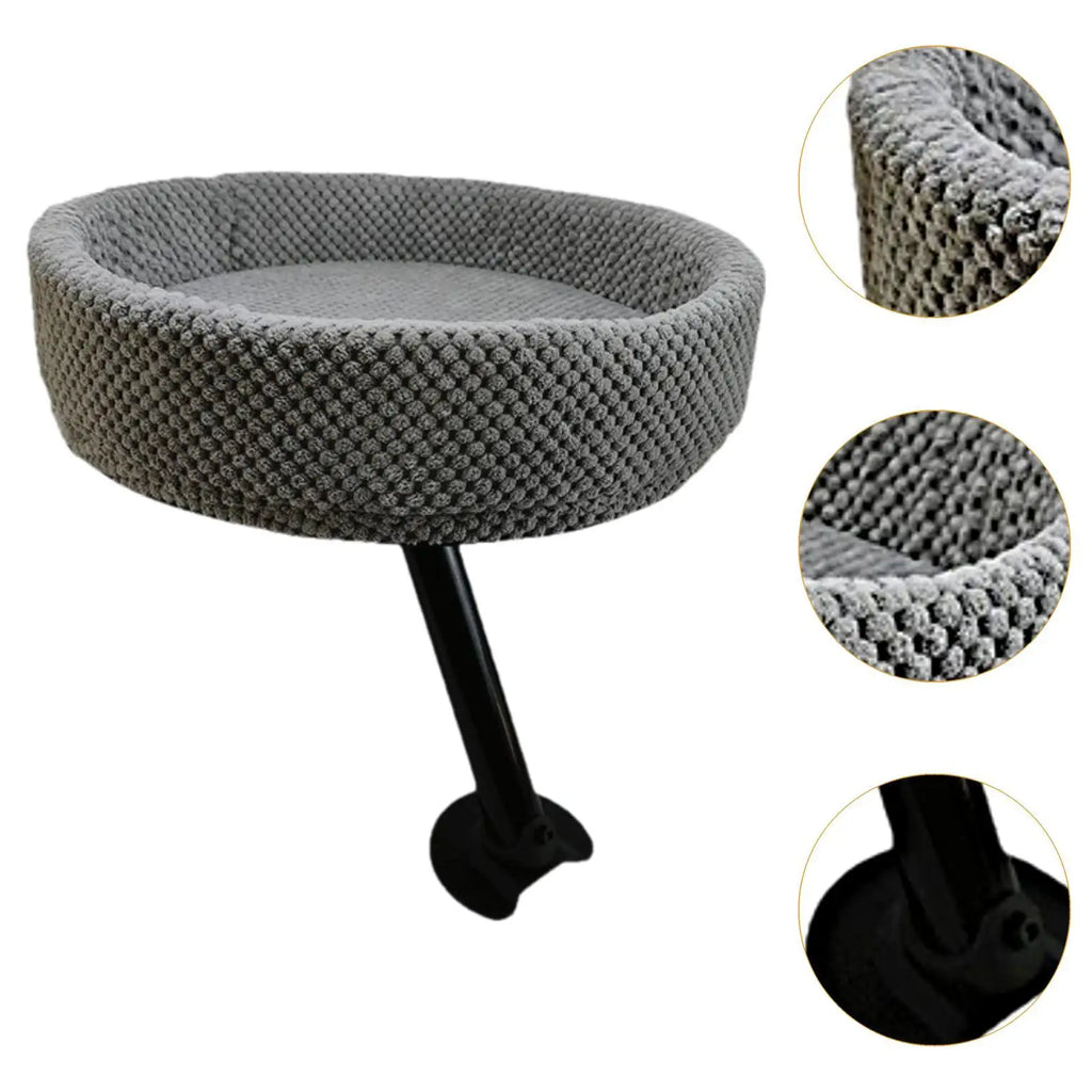 Cat Bed Desk Cat Bed for Desk Elevated Stylish Space Saving Kitten Furniture Cat Hammock for Side Table Office Study Room Home