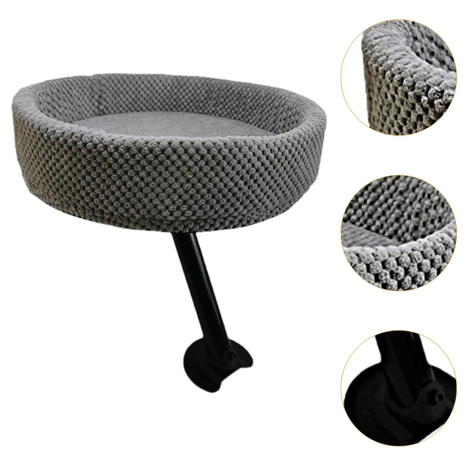 Cat Bed Desk Cat Bed for Desk Elevated Stylish Space Saving Kitten Furniture Cat Hammock for Side Table Office Study Room Home