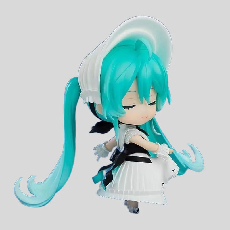 10CM New Anime Hatsune Miku symphony #2490 Kawaii Q version Figures PVC Model DIY Toys Doll ornament Gifts
