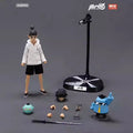 GONG STUDIO Scissor Seven Action Figure 1/8 Scale Joint Movable Doll Cloth Gown Desktop Decoration Collectible Model Toy Gift