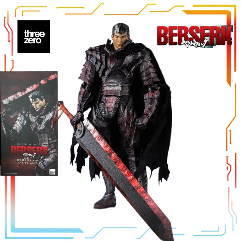 THREEZERO Original 1/6 Finished Product Movable Exquisite Doll Series Berserk Anime Toy Collectible Model Festival Gift for Boys