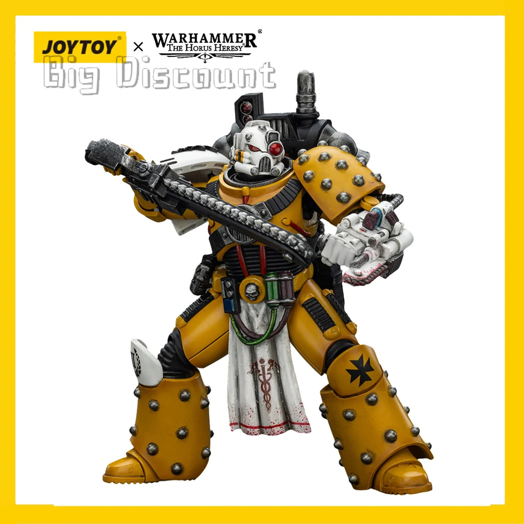 [Pre-order]JOYTOY Warhammer "The Horus Heresy" 1/18 Action Figure Imperial Fists Legion Apothecary Model