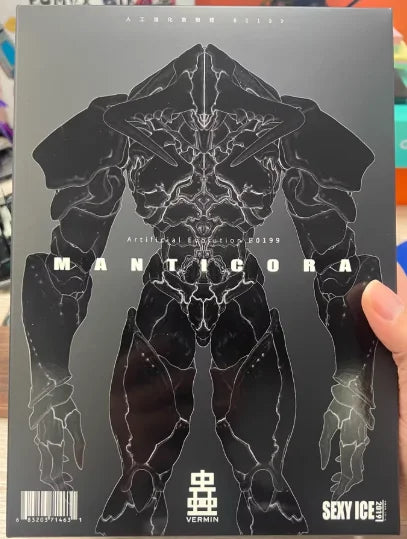 Original SEXY ICE 2019 MANTICORA Movability Model Toys Collection VERMIN Artificial Evolution B0199 Beetle man Figure Toys Gifts