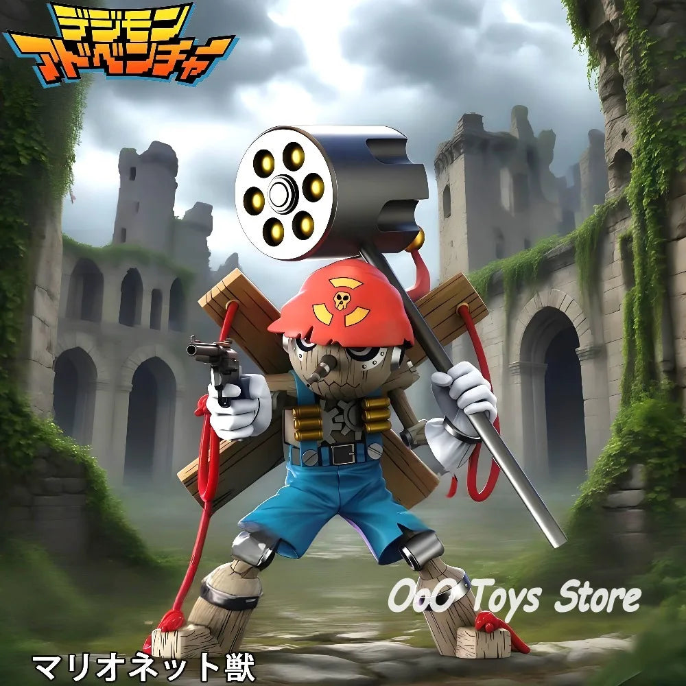 8cm Anime Digimon Adventure Figure Pinochimon Action Figures Pvc Collection Model Toys for Children Gifts