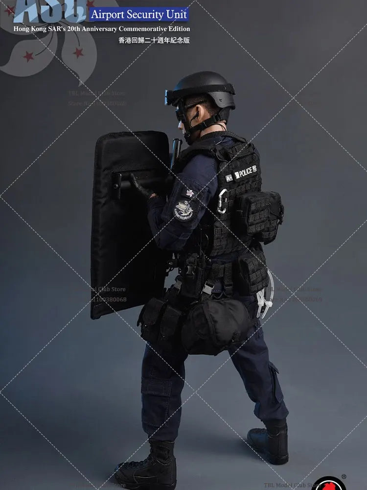 SS103 SoldierStory 1/6 Scale 12inch Action Figure Male Hong Kong Airport Special Police Force Soldier 20th Anniversary Full Set