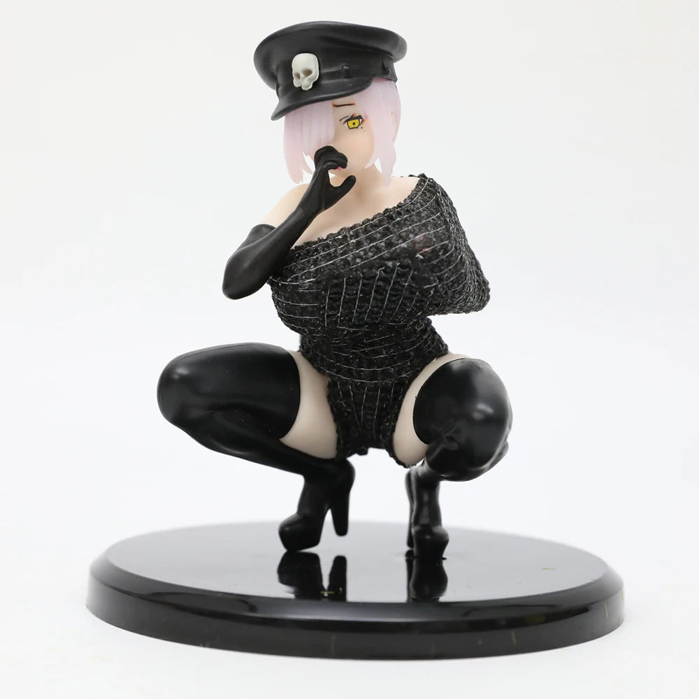 11cm  Woman Police Officer PVC Action Figure Sexy Anime +18 Uncensored for Adult Collection Gift Model Toys