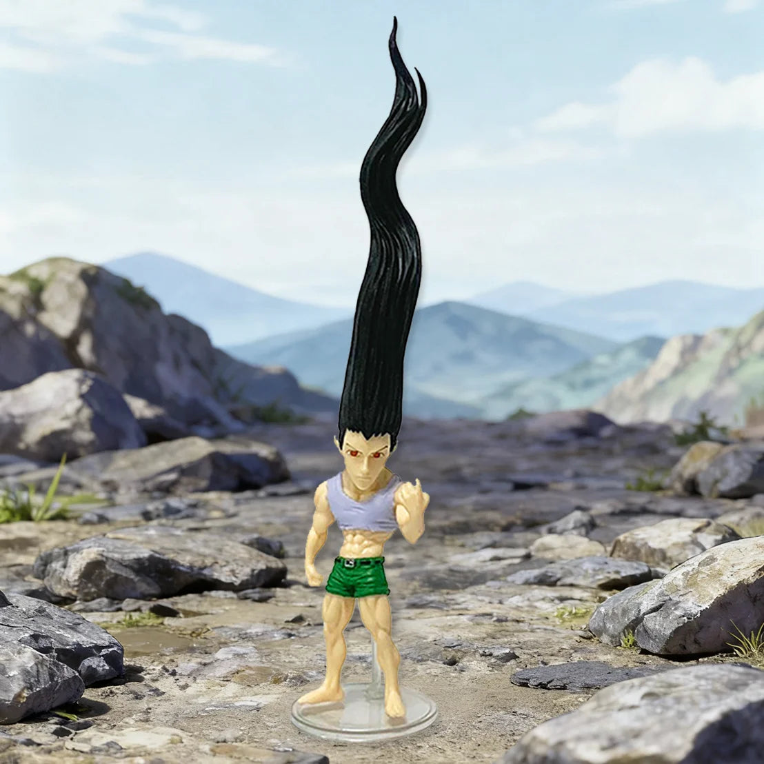 Anime Hunter × Hunter Blackening Xiaojie Actionfigur PVC-Sammlerstück Dekorationsmodell Spielzeug Geschenk Weihnachtsgeschenk