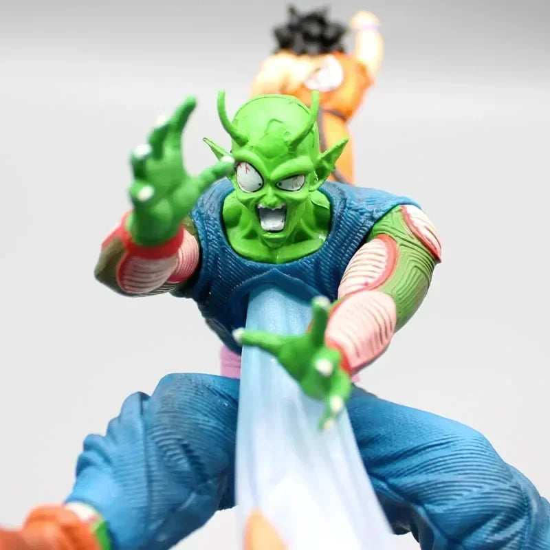 22 см Dragon Ball Z Son Goku Фигура Goku срещу Piccolo Серия Екшън Фигура Батална Сцена PVC Декорация Модел Колекционерски Играчки Подаръци