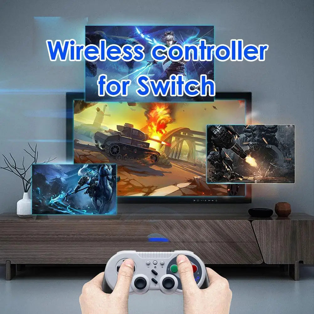 1/2PCS Retro Wireless Game Console Mini Video Console mit Game Player Wireless Game Controller für Nintendo Switch &amp; Windows PC