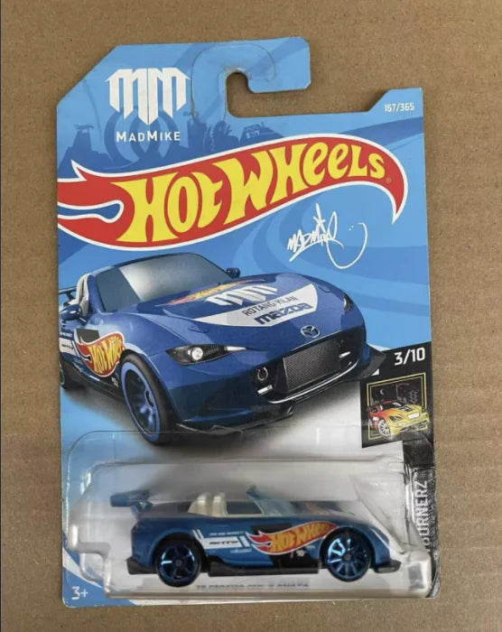 HotWheels 1:64 MAZDA MX-5 MIATA Alloy Sports Car Model Simulation Diecasts Metal Toy Classic Racing Vehicles Car Model Kids Gift