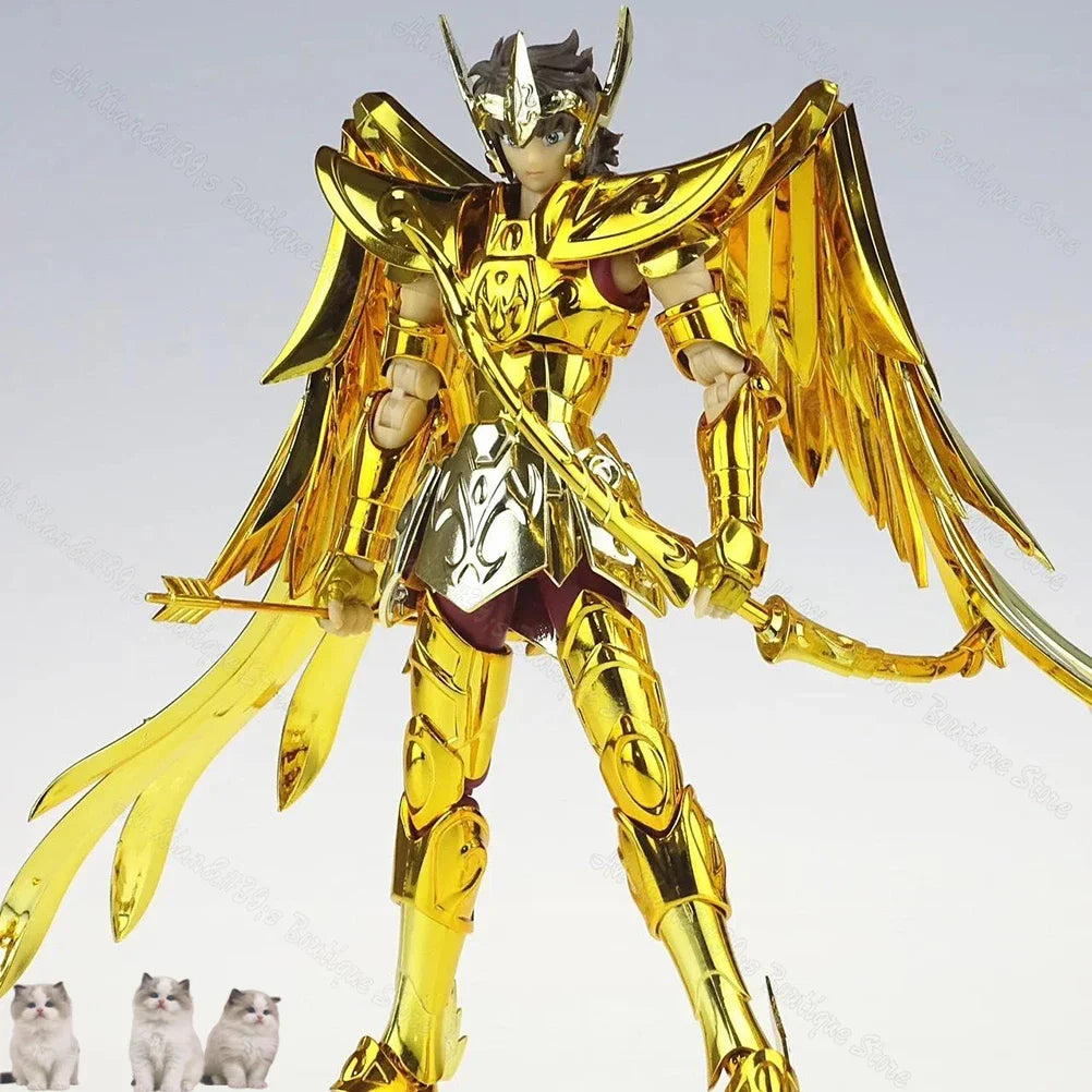 24-hour shipping  CS Model Saint Seiya Myth Cloth EX Sagittarius Aiolos/Capricorn Shura/Gemini Saga/ Libra Dohko Action Figure
