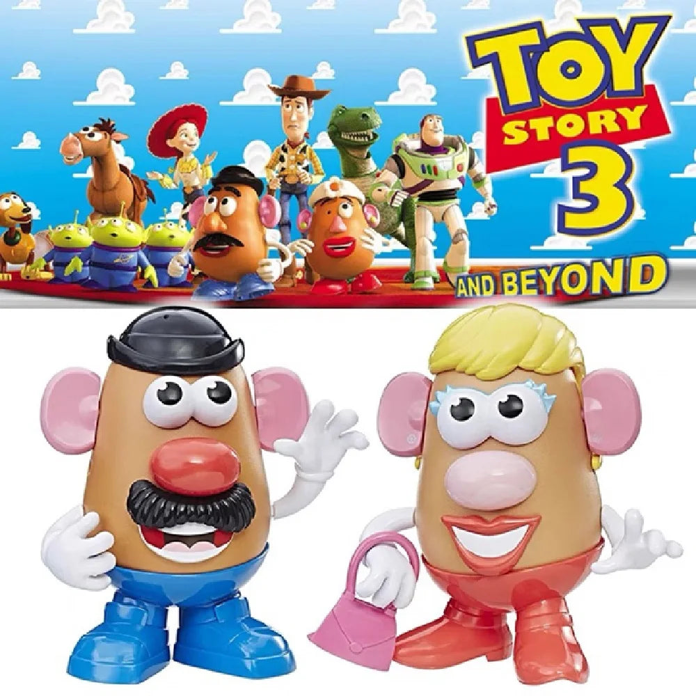Disney Toy Story 3 Classic Mr. Potato Head & Mrs. Potato Educational Gift Interactive Figure Set