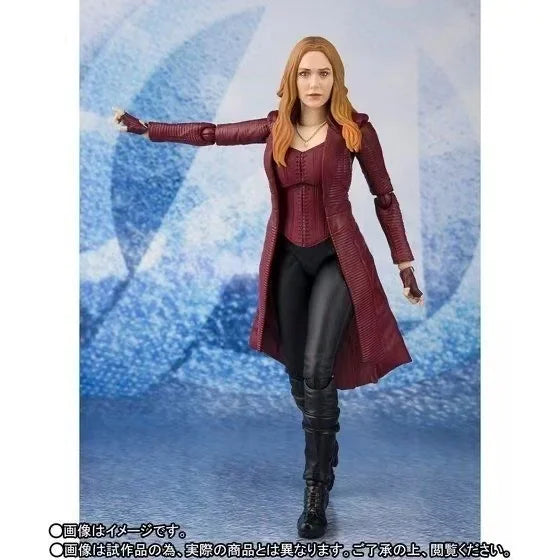 Bandai Shf Avengers 4 Avengers 4 Scarlet Witch Soul Limit Scarlet Figure Model