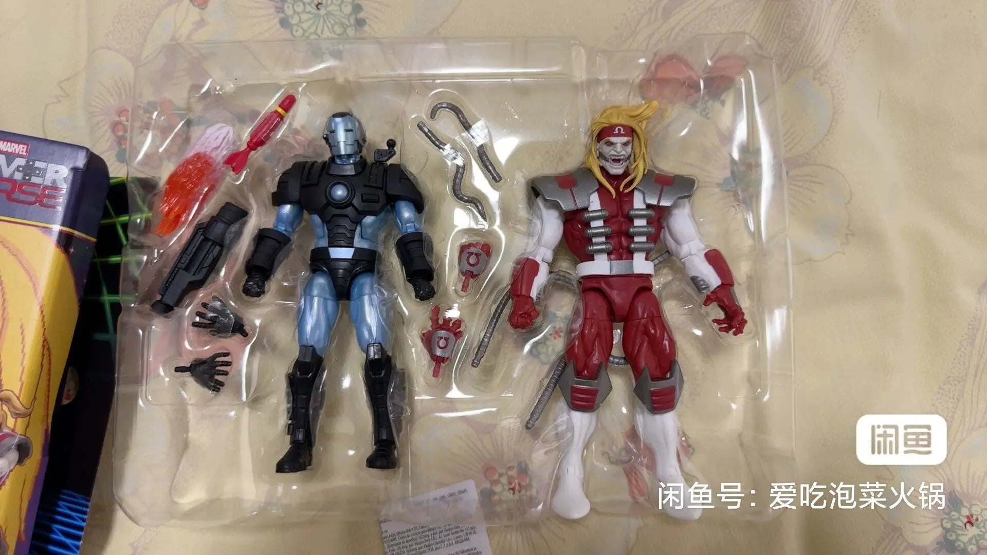 Marvel Legends War Machine Vs Omega Red Action Figures Movability Joints Toy Marvel Gamerverse 1/12 Action Figure Collect toy