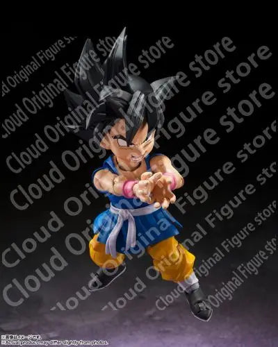 In Stock 100% Original Bandai S.H.Figuarts Kid Son Goku GT Dragon Ball GT Anime Figure Action Collectible Model Toys Hobby