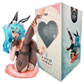 18CM Anime Bunny Ear Girl Figure little Left Scene Model Bunny Girl Black Silk Dress Up Sexy Model Toy Doll Aciton Figure PVC