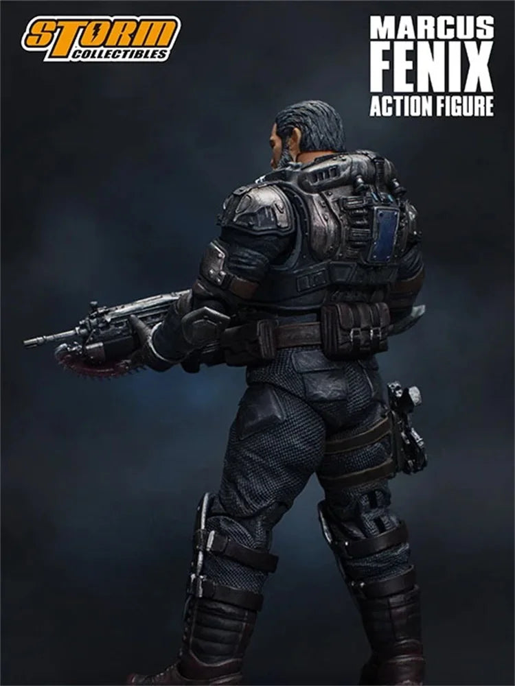 Storm Toys 1/12 Soldier Marcus Fenix 6'' Action Figure Doll Model Toy In Stock Collection