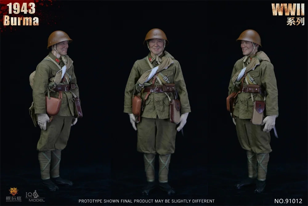 For Sale 1/6th IQO 91012 Asia Orient Soldier Doll 1943 Full Set Moveable Action Figure Gift For Fans Collect 12"