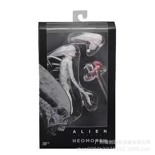 2024 Hot New Neca Alien Covenant Xenomorph Action Figures Contract Black Alien Model Statue Doll Collection Decoration Gift Toys