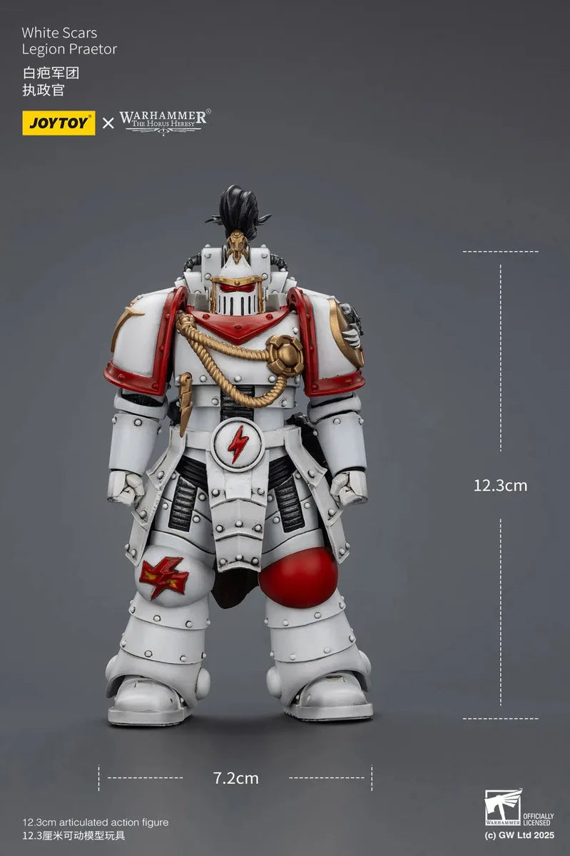 JOYTOY Warhammer 40000/40k The Horus Heresy White Scars Legion Praetor Action Figure Doll Decoration Gift Collection Model