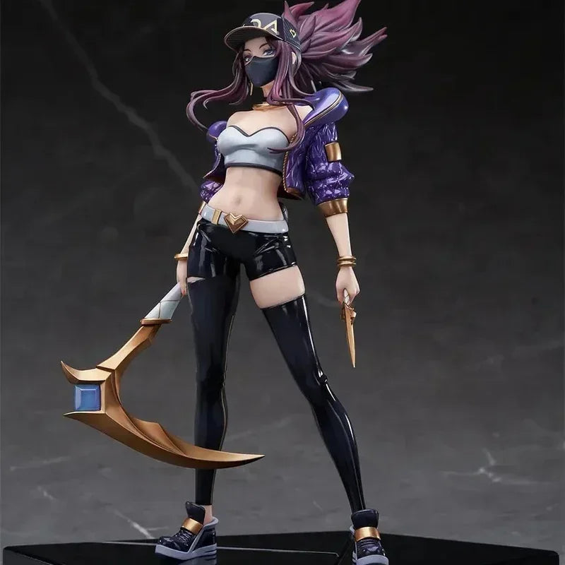 APEX INNOVATION K/DA Akali The Rogue Assassin PVC Figur Sammlermodell Figur Original