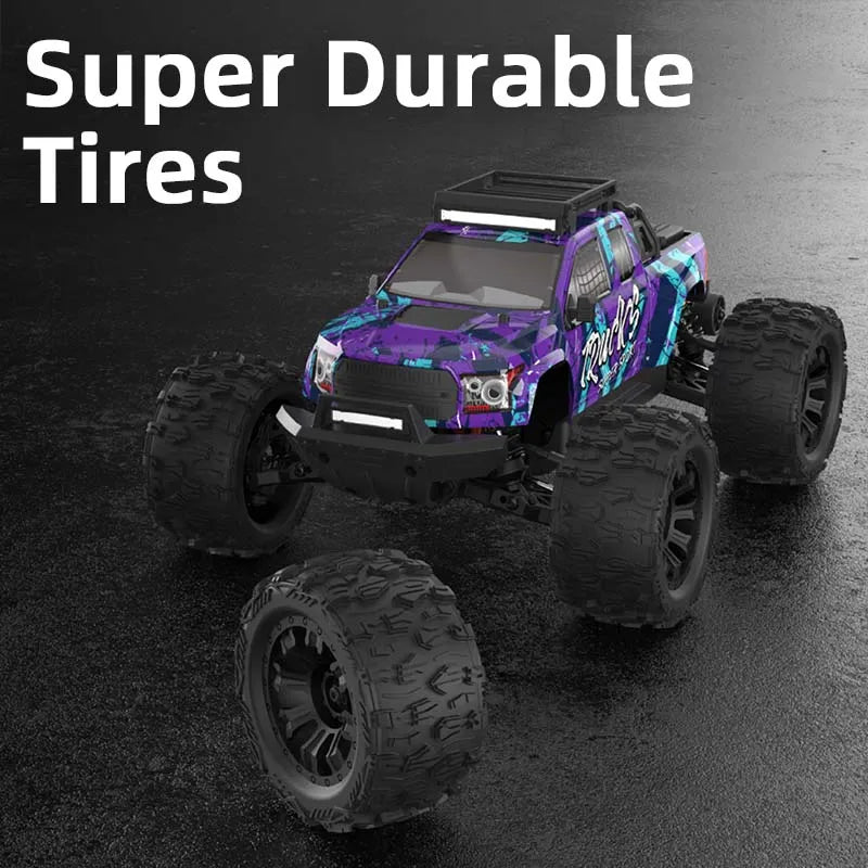 Teeggi 1/14 4WD Високоскоростна Rc Офроуд Кола 100KM/H Безчетков мотор 3S Камион с дистанционно управление Дрифт Състезателни Колички Играчки За Детски Подаръци