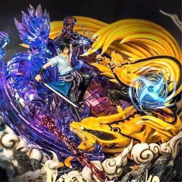 ippuden Must Uzui  200mm Action Figure Collectible Toy Boy Gift Trendy Statuette PVC Material