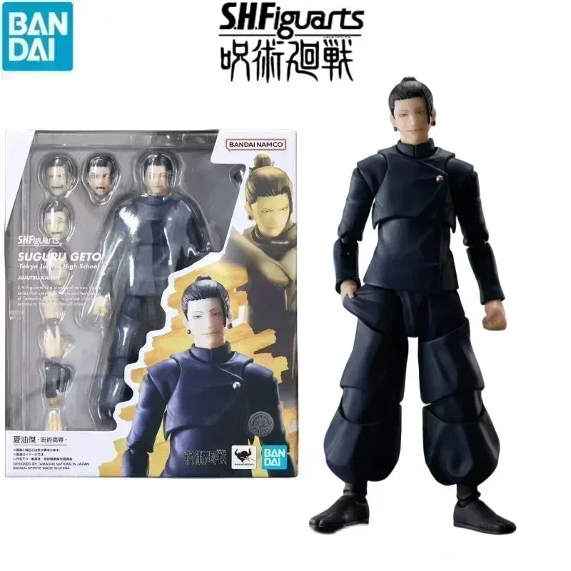 Anime Figures Toy Bandai Original SHFiguarts SHF Jujutsu Kaisen Todo Aoi Satoru Gojo Itadori Yuji Fushiguro Megumi Ryomen Sukuna