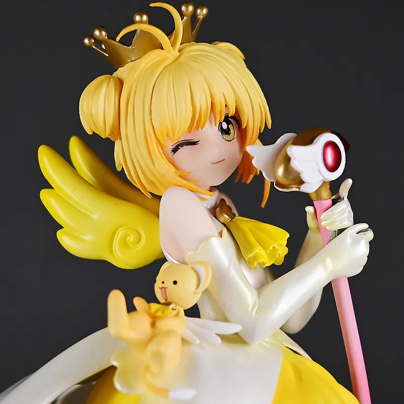 Anime Cardcaptor Sakura Gk Kinomoto Sakura 2nd Figure Cute Magical Girl Collectible Model Desk Decor Ornament Kids Doll Toy Gift