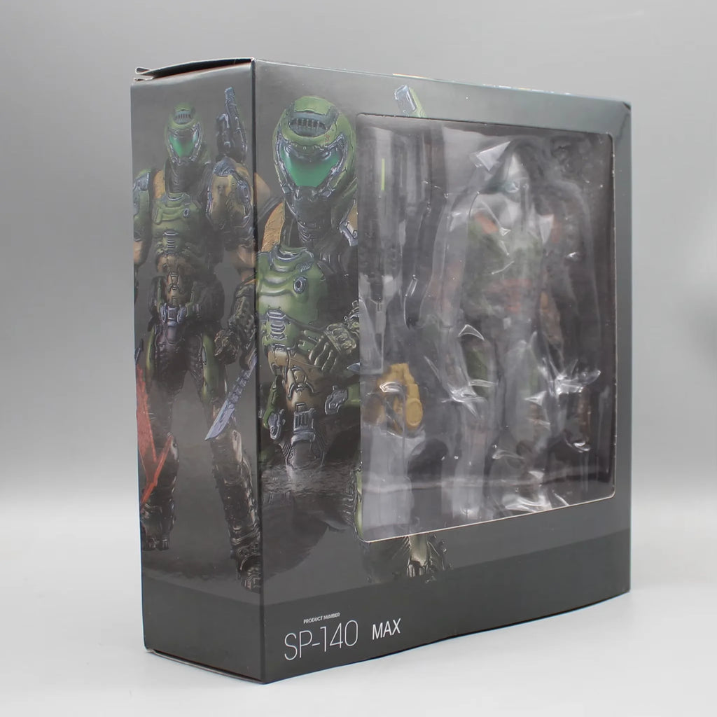 Figma Sp-140 17cm Doom Slayer Eternal Action Figure Anime Destroy Warrior Movable Model Statue Toy Gift for Collectors