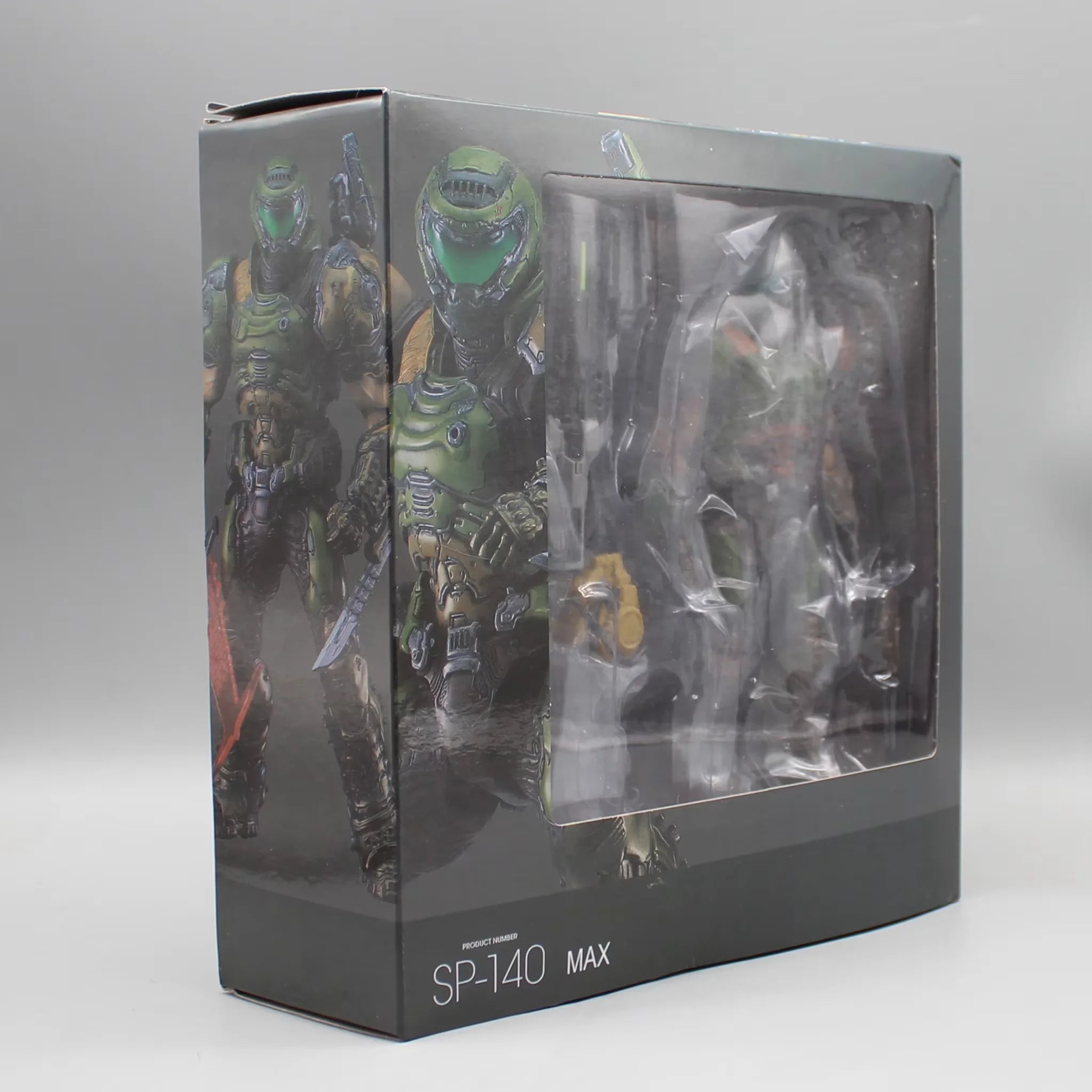 Figma Sp-140 17cm Doom Slayer Eternal Action Figure Anime Destroy Warrior Movable Model Statue Toy Gift for Collectors