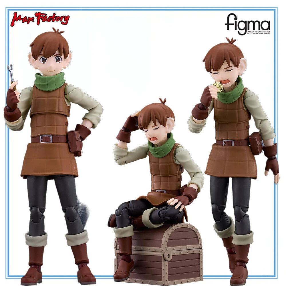 100% Original Max Factory Figma (#653) Dungeon Meshi Chilchuck Tims Anime Figure Action Figure Collection Series Garage Kit