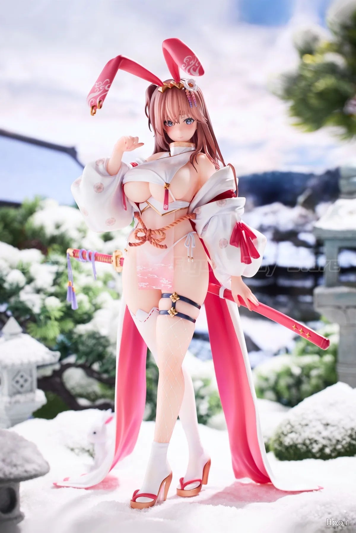【In Stock】Original Maxcute USAMURAI Snow Rabbit Warrior -chan 1/6 Figure Toys Collection Model Ornaments