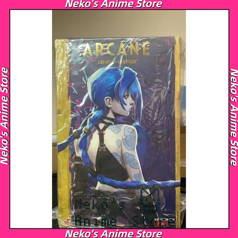 【In Stock】Hot Toys TMS137 Jinx（Arcane：League of Legends ) 1/6 League of Legends Arcane Action Figure Anime Model  Doll Gift