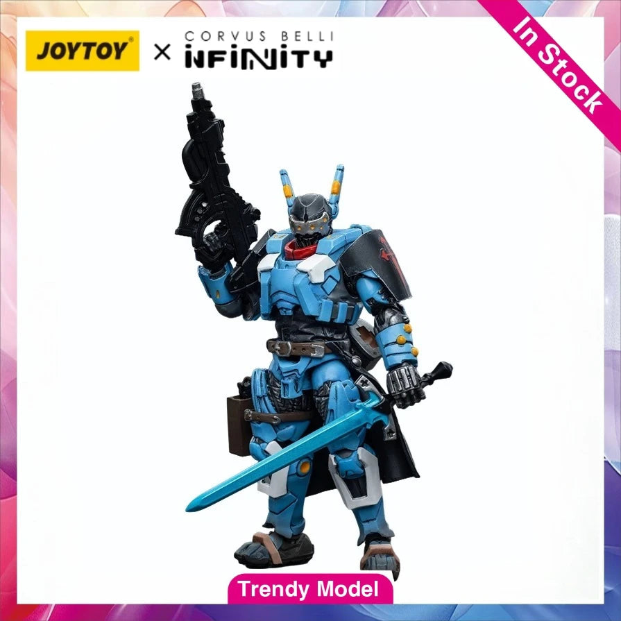 【TM】In Stock JOYTOY INFINITY Knight of Santiago Hacker 1/18 Action Figures Model Toy Gift Collection Ornament