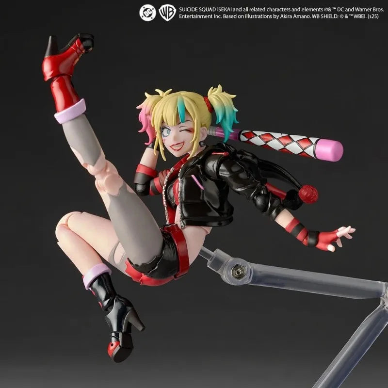 Kaiyodo Genuine Revoltech AMAZING YAMAGUCHI Serie Batman Harley Quinn X Task Force Catwoman Fantasy Action Figures Model Toys