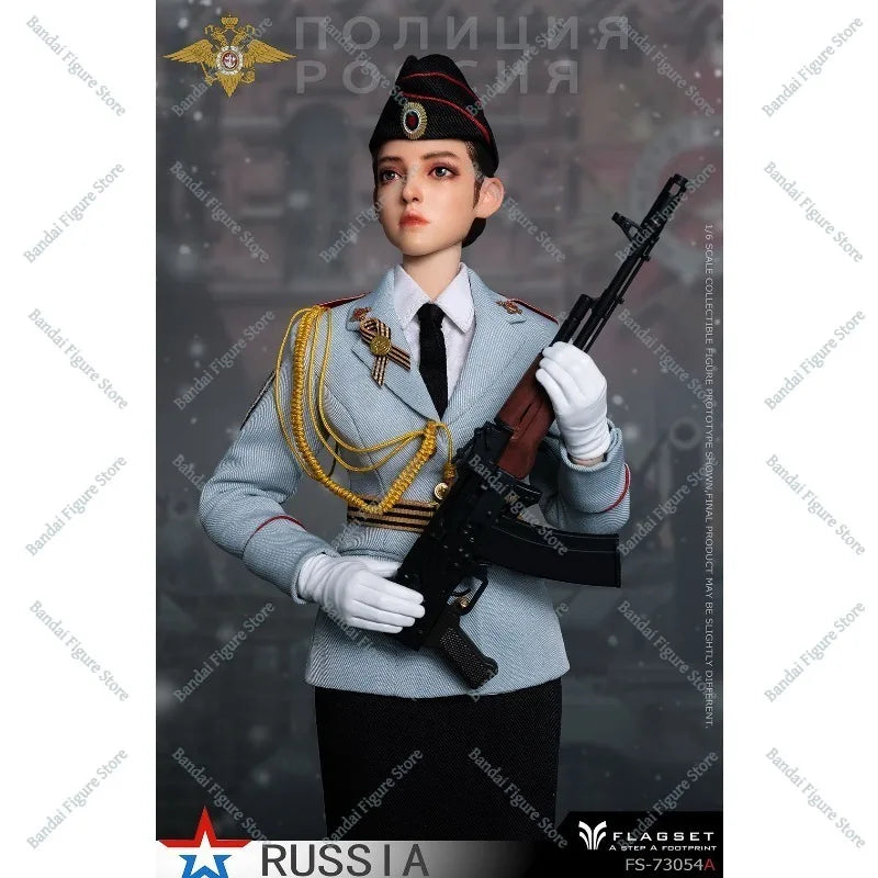 In Stock FLAGSET FS-73054 1/6 Scale Female Soldier Russian Armed Forces Defense Forces Model 12Inch Action Figure Movable Doll