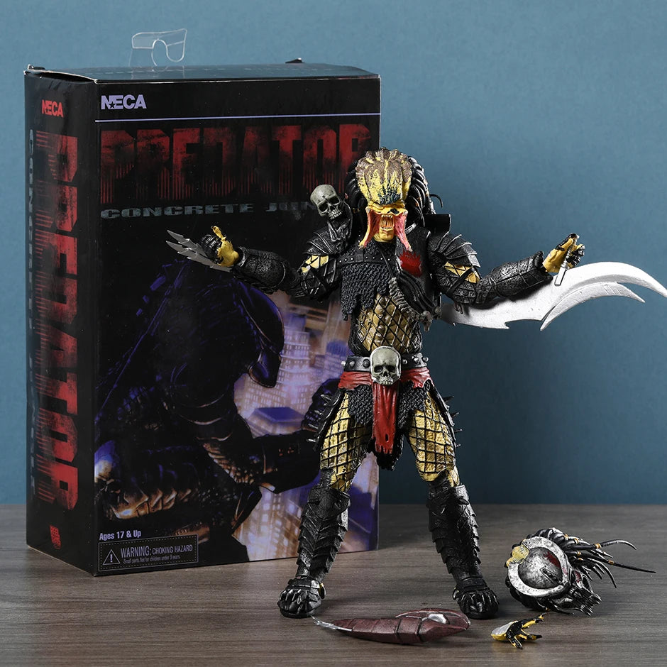 NECA Predator Concrete Jungle Ultimate Scarface Action Figure Figuine Model Decoration PVC Toy